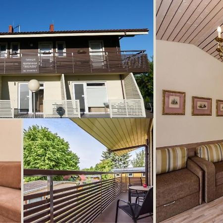 Apartamentai Trys Pusys Швентой Экстерьер фото